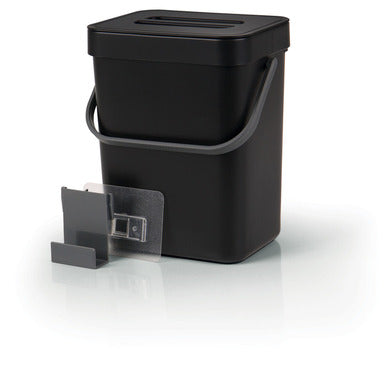 Black trash can 5L