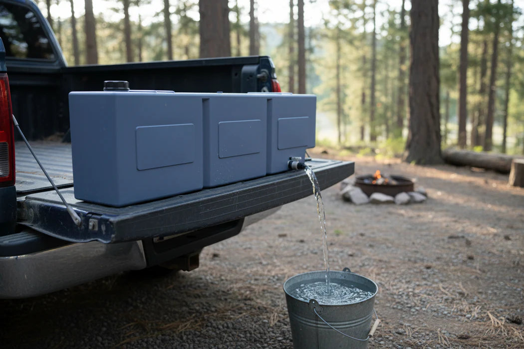 55L Water Tank 1120Lx190Wx305H