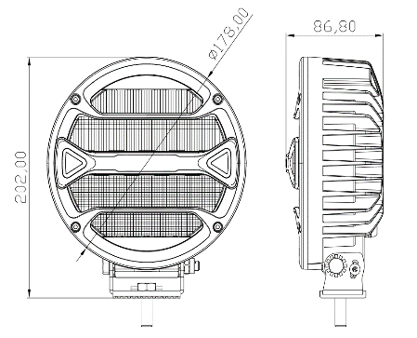 LUMENO 90W LED Spotlight Each