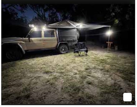 Rechargeable Camping Light Kit