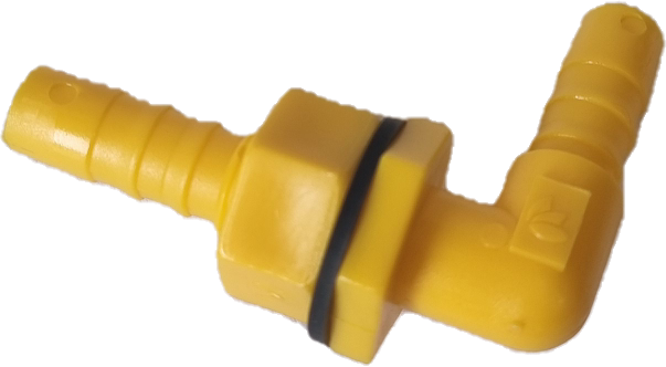 LILIE Elbow fitting 90' x10mm White 74007