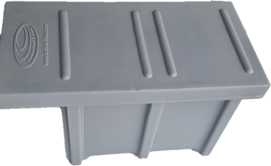 National Luna Battery Box Lagre (Grey)