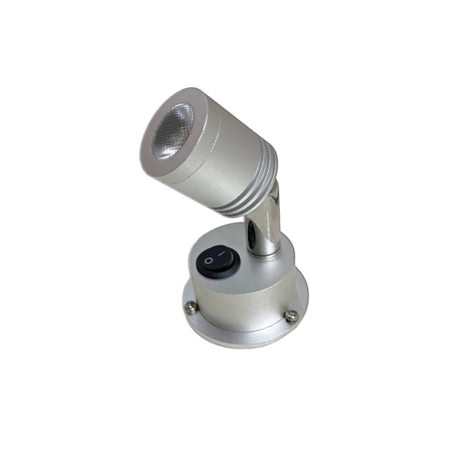 LED Reading Light Silver