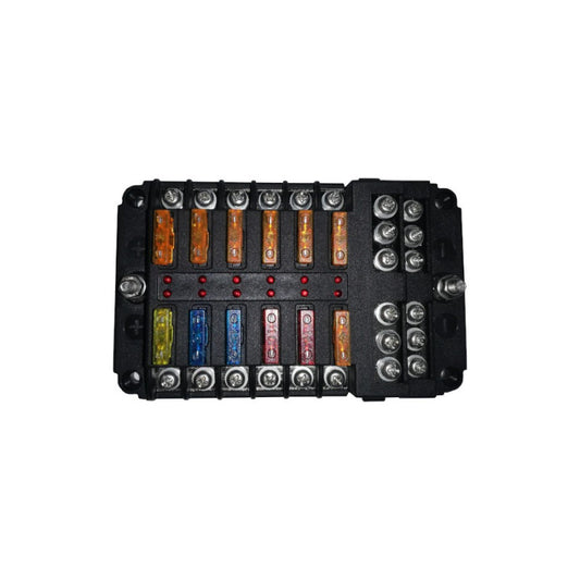 12 Fuse Box Incl. Assorted Fuses