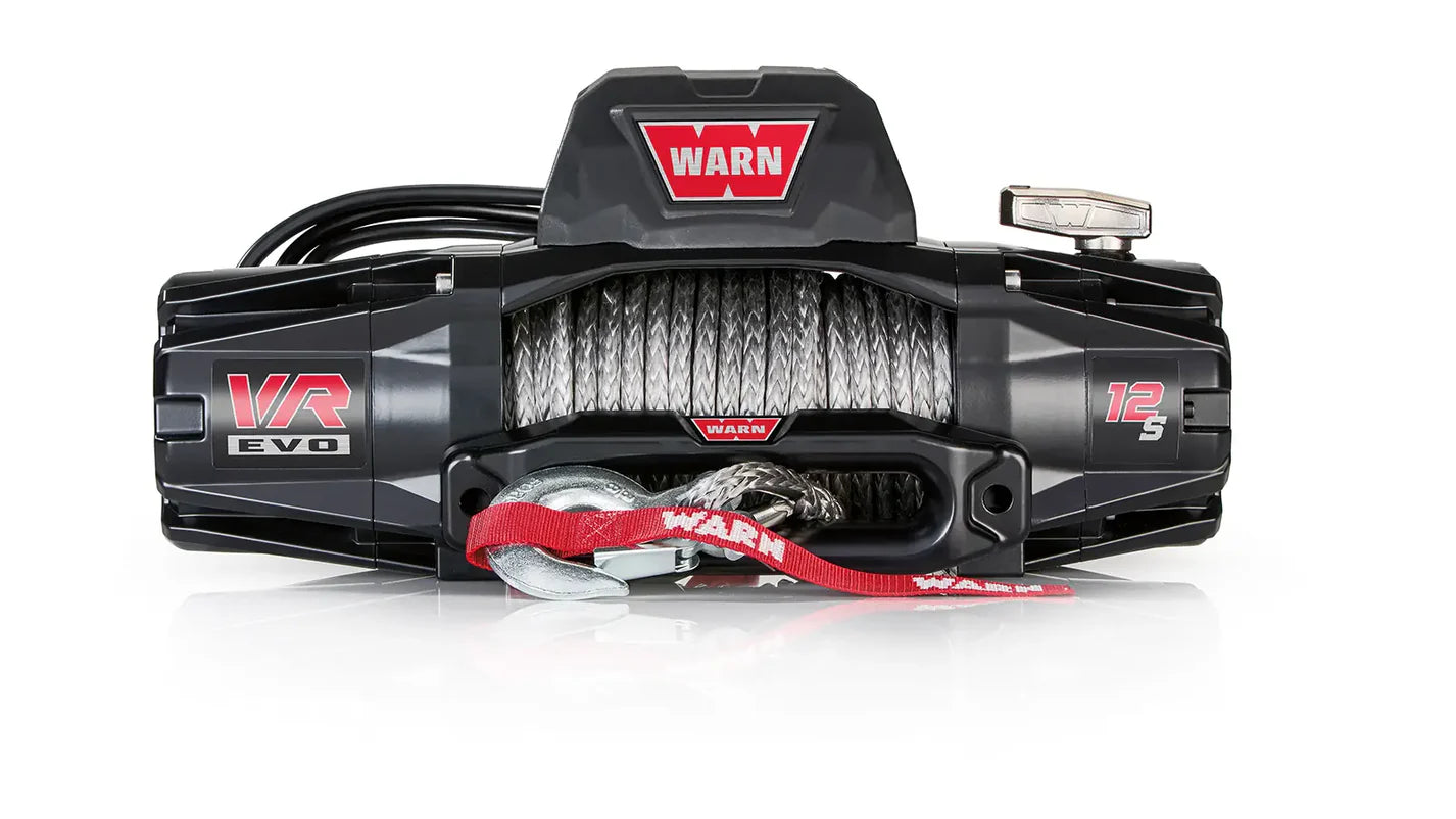 WARN Winch VR EVO 12 000LB (5400Kg) Synthetic Rope
