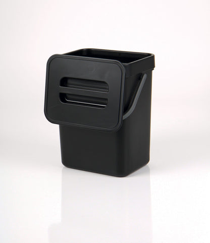 Black trash can 5L