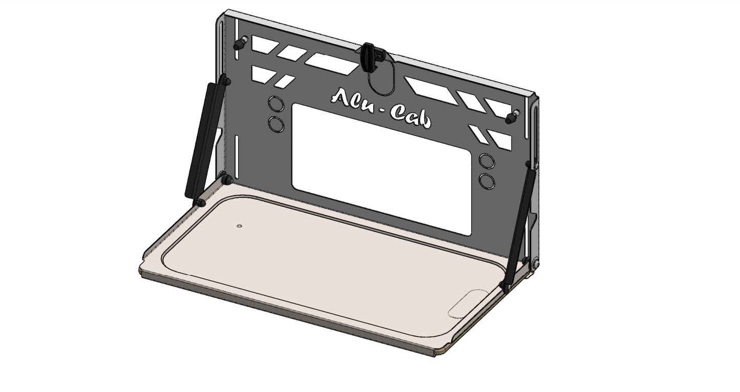 Alu-cab Rear door Drop Down Table LC
