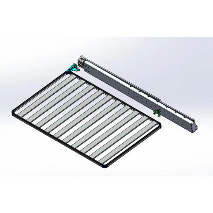 Alu-cab Awning to F.Runner Roof Rack Left Hand Side