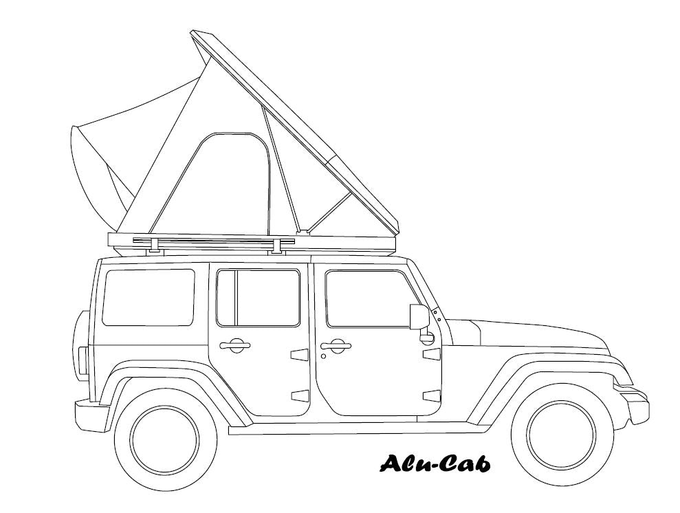 Alu-Cab Expedition Roof Tent 3.R (NEW)