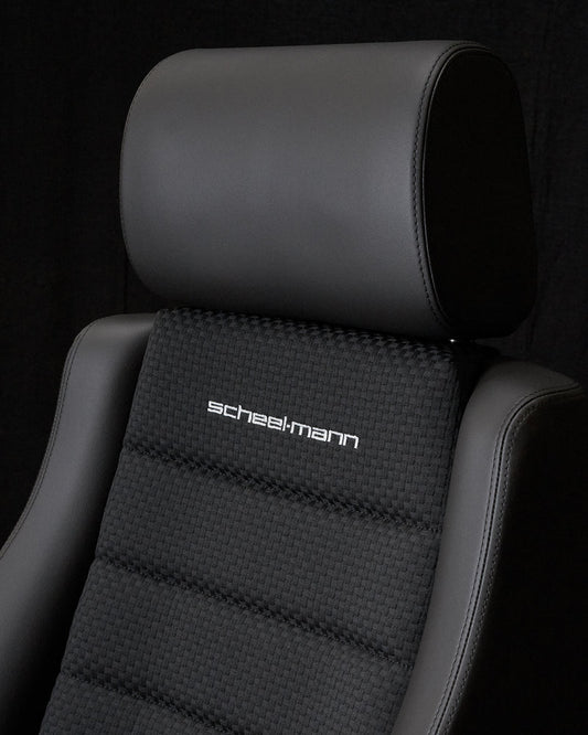 Scheel-mann Upholstery LR02 Black Sitz/R