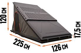 Alu-cab LT-50 Lightweight tent - Black
