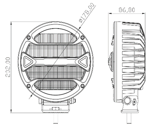 LUMENO 90W LED Spotlight Each