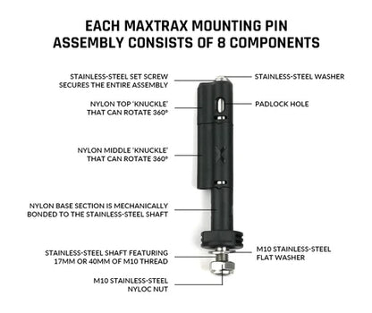 Maxtrax Mounting Pin set