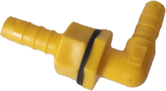 LILIE Elbow fitting 90' x10mm White 74007