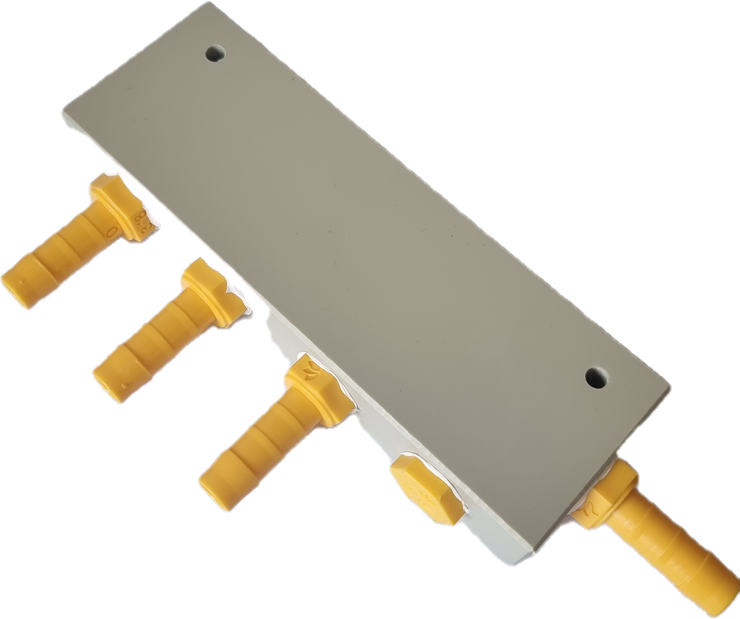 LILIE Water Distributor 3/8 1 in 3 outlets 24205