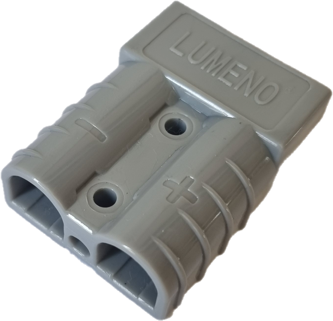 Square connector-50amp Grey Anderson Plug