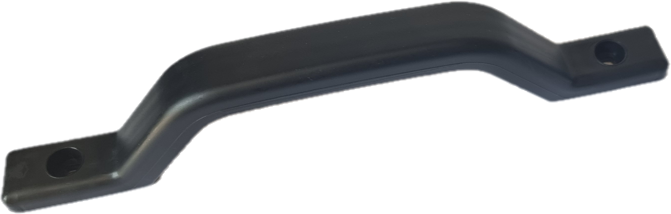 GRAB HANDLE PLASTIC BLACK 248mm