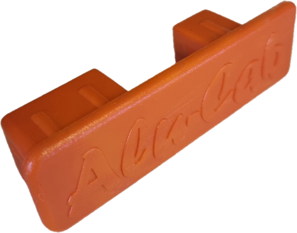 Alu-cab Orange load Bar End Caps