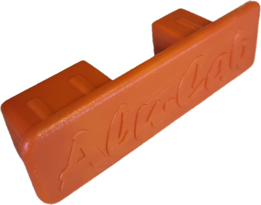 Alu-cab Orange load Bar End Caps