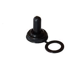Toggle Switch Cover Black Rubber
