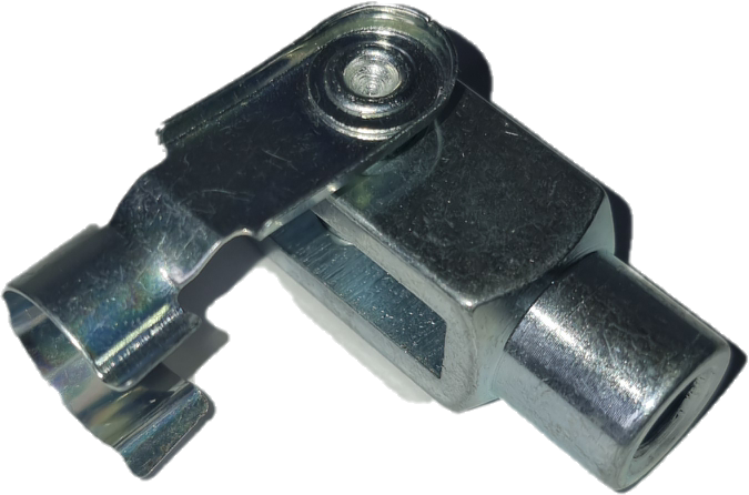 DOUBLE CLEVIS + SAFTY CLIP 8mm