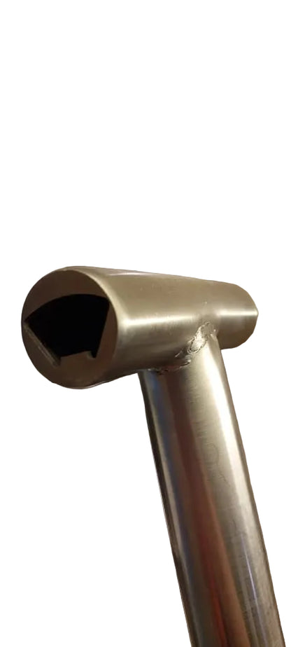 4x4 Spade Stainless Steel