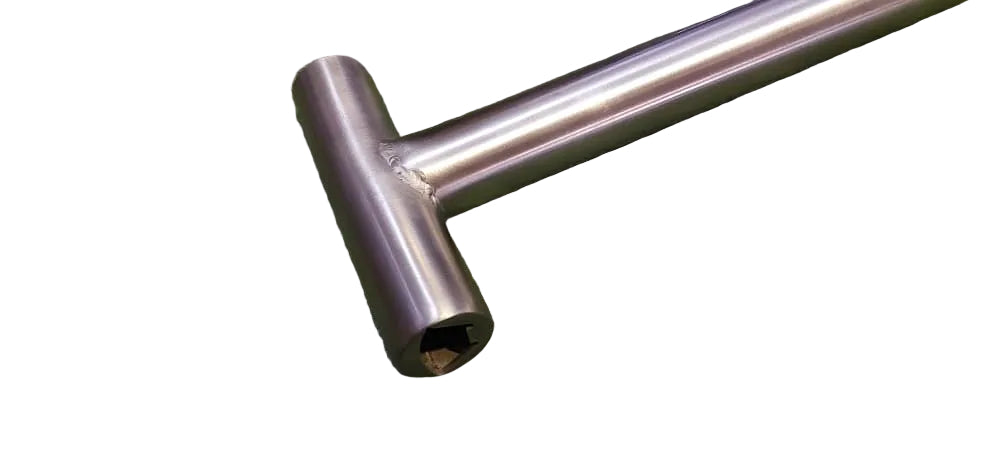 4x4 Spade Stainless Steel