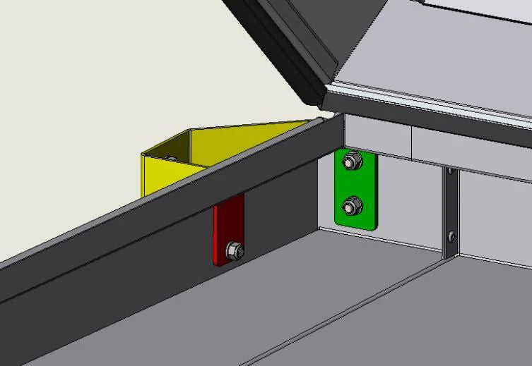 Alu-Cab Gen3/3.1 Tent to Shadow Awning Brackets LH & RH