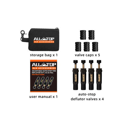 Adjustable Tyre Deflator Kit