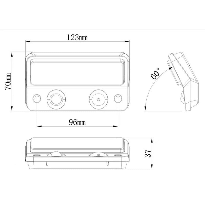 Outer Light with Motion Sensor and Touch Switch