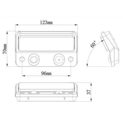 Outer Light with Motion Sensor and Touch Switch