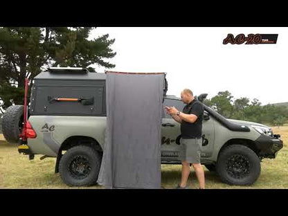 Alu-cab Shower Cube Side Mount (Incl Curtain)